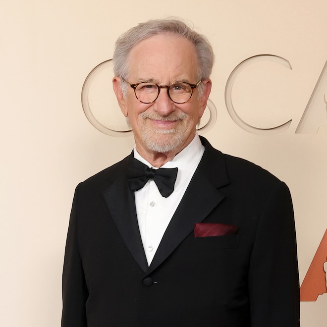 Steven Spielberg arrives at the 2026 Oscars
